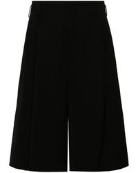 Comme des Garçons - Pleat-detail Tailored Shorts - Lyst