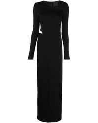 Givenchy - Asymmetric-neck Side-slit Dress - Lyst