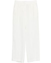 Lardini - Linen Trousers - Lyst