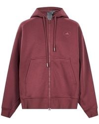 adidas By Stella McCartney - Cotton Blend Hoodie - Lyst