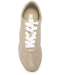 TOTEME - Flex Leather Sneakers - Lyst