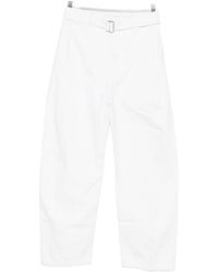 Lemaire - Twisted Cotton Jeans - Lyst