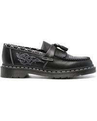 Dr. Martens - Adrian Gothic Americana Leather Loafes - Lyst