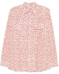 ALESSANDRO ENRIQUEZ - Printed Cotton Shirt - Lyst