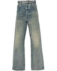 Purple Brand - P018 Mid-rise Wide-leg Jeans - Lyst