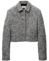Versace - Bouclé Wool Jacket - Lyst