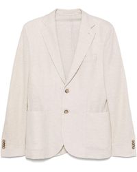 Luigi Bianchi - Linen Jacket - Lyst