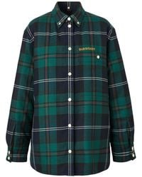 Burberry - Wool Tartan Shirt - Lyst