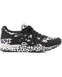 Comme des Garçons - X Asics Black Gel-lyte Low-top Leopard Print Sneakers - Lyst