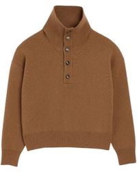 Ami Paris - Wool High-Neck Sweater - Lyst