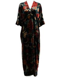 Pierre Louis Mascia - Printed Long Dress - Lyst