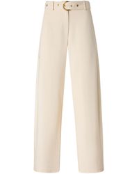 Pinko - Lexy Wide-Leg Cropped Tailored Pants - Lyst