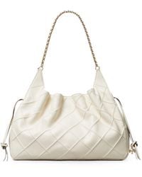 Tory Burch - Fleming Large Leather Tote - Lyst