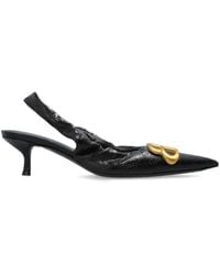 Balenciaga - Monaco 50Mm Slingback Pumps - Lyst