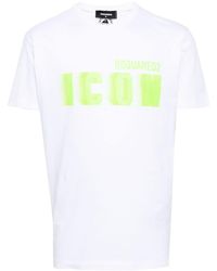 DSquared² - Icon Blur Cool Fit Tee - Lyst