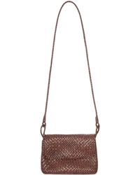 IBELIV - Paris Woven Leather Cross Body Bag - Lyst