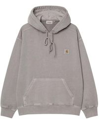 Carhartt - Logo Cotton Hoodie - Lyst