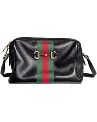 Gucci - Borsa A Tracolla Horsebit Web - Lyst