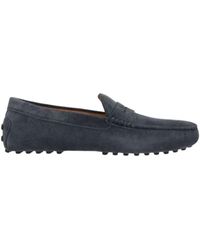 Tod's - Suede Moccasin - Lyst