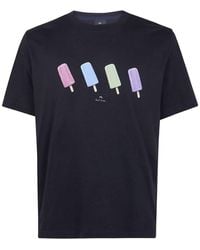Paul Smith - Classic Organic Cotton Mini T-Shirt For - Lyst