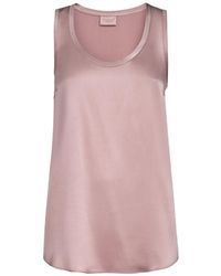 Brunello Cucinelli - Silk Tank Top - Lyst