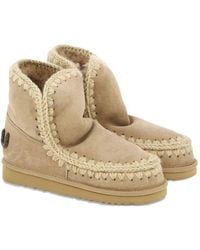 Mou - Eskimo 18 Glitter Logo Boots - Lyst