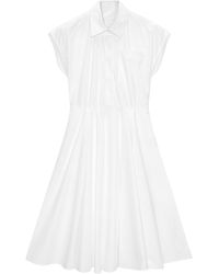 MSGM - Abito Midi Con Tasca - Lyst