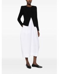 Emporio Armani - Zipped Blazer Jacket - Lyst