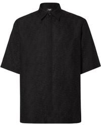 Fendi - Ff Jacquard Shirt - Lyst