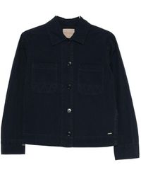 Woolrich - Cotton Overshirt - Lyst