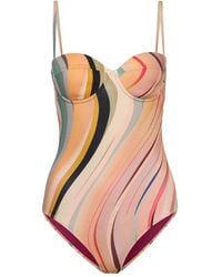 Paul Smith - Swirl Swimsuit - Lyst