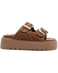 Casadei - Birky Suncity Sandals - Lyst