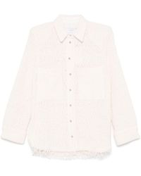 IRO - Solaria Tweed Shirt - Lyst