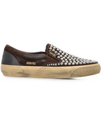 Golden Goose - Vce Leather Slip On - Lyst
