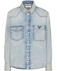 Valentino - Cotton Shirt - Lyst