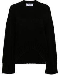 The Attico - Wool Blend Crewneck Sweater - Lyst