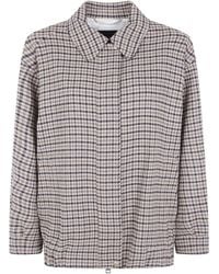Seventy - Checked Shirt Jacket By - Lyst