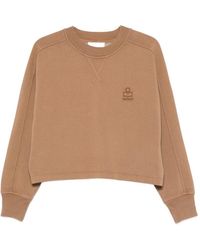 Isabel Marant - Sunny Cotton Sweatshirt - Lyst