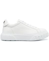Casadei - Leather Sneakers - Lyst