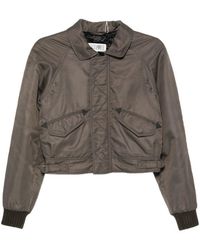 MM6 by Maison Margiela - Nylon Blouson Jacket - Lyst