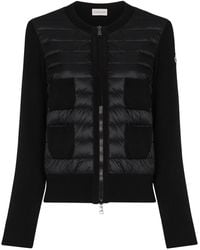 Moncler - Padded Cardigan - Lyst