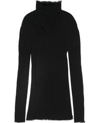 Issey Miyake - Maglia A Collo Alto In Nylon - Lyst