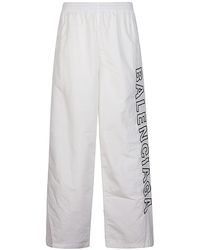 Balenciaga - Pants With Logo - Lyst