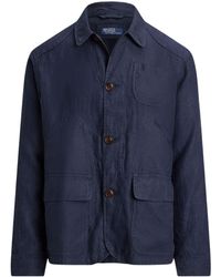 Polo Ralph Lauren - Herringbone Utility Jacket - Lyst