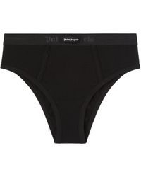 Palm Angels - Logo Cotton Coulottes - Lyst