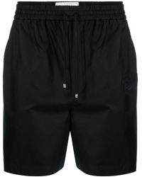Valentino - Bermuda Shorts With Logo - Lyst