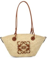 Loewe - Anagram Rafia Small Tote - Lyst