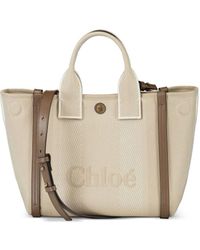 Chloé - Carry Small Canvas Tote - Lyst