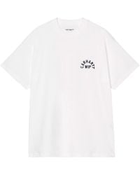 Carhartt - Logo Cotton T-Shirt - Lyst