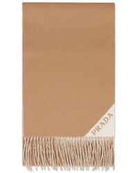 Prada - Cashmere Double Scarf - Lyst